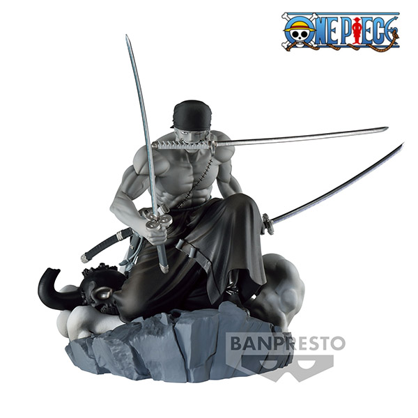 One Piece Dioramatic Roronoa Zoro Brush Tones 15cm - W98