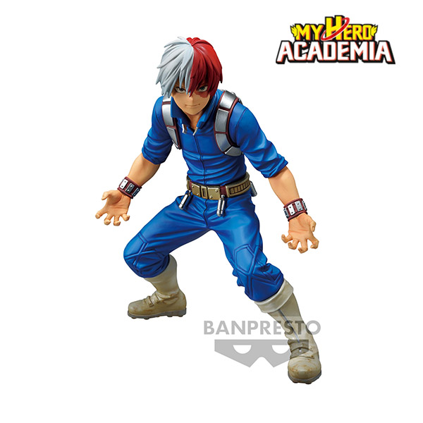 My Hero Academia Banpresto Chronicle Super Master Stars Piece Shoto Todoroki 21cm - W98