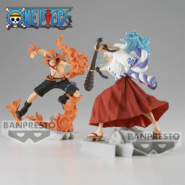 One Piece Senkozekkei Portgas.D.Ace 9cm- W99