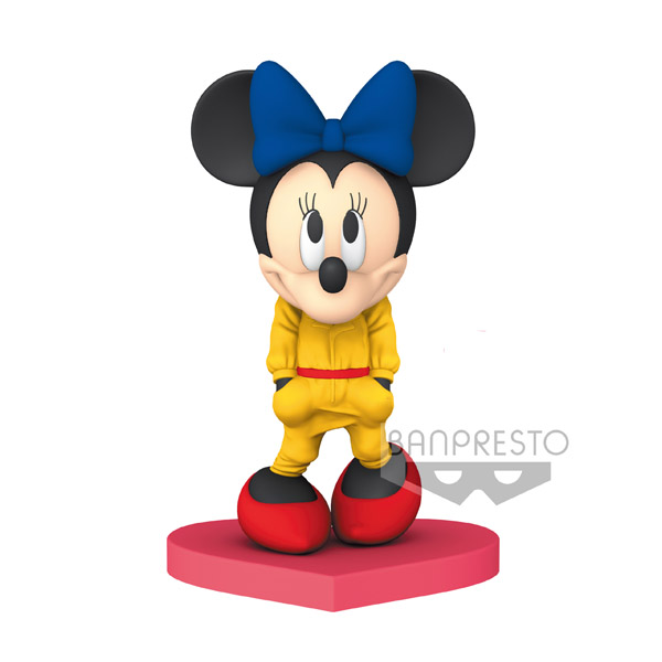 Disney Character Best Dressed Minnie Mouse Jaune 10cm