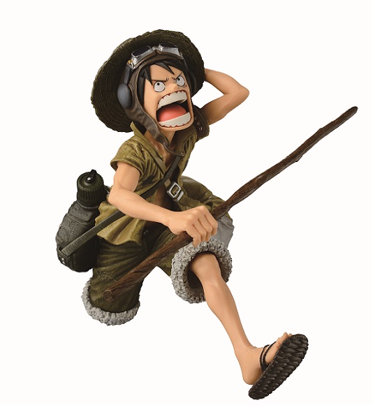 One Piece Scultures Monkey D. Luffy Special Coloring Version 16cm