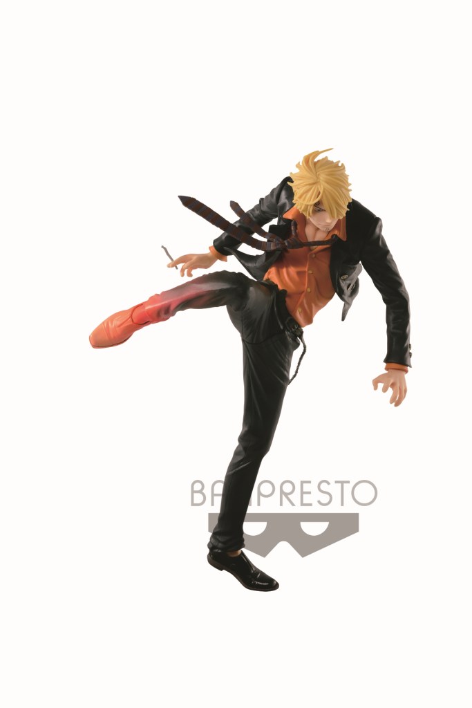 One Piece Scultures Sanji Diable Jambe Burning Color Version 18cm