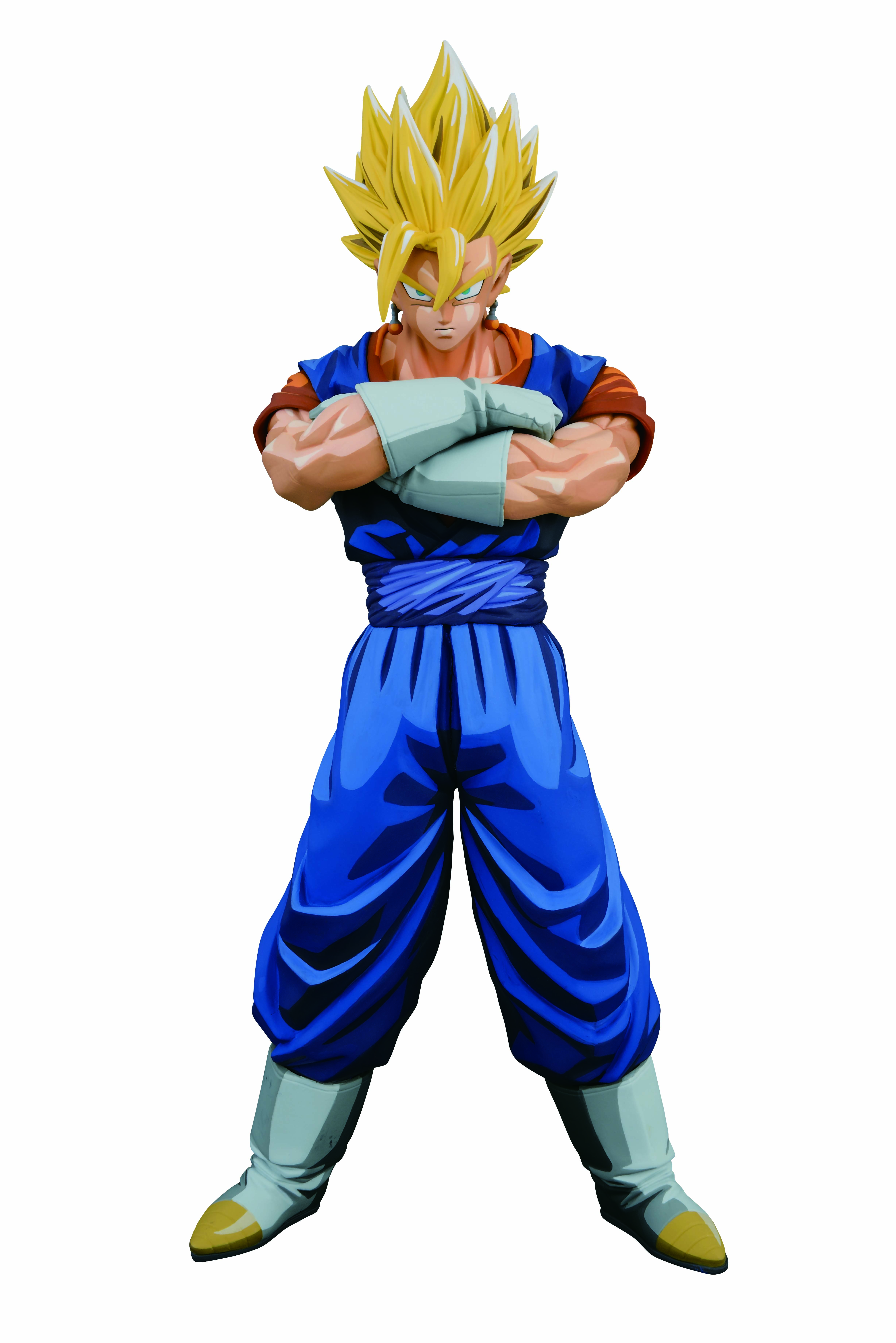 DBZ Master Stars Piece Manga Dimension Vegetto Super Saiyan 25cm