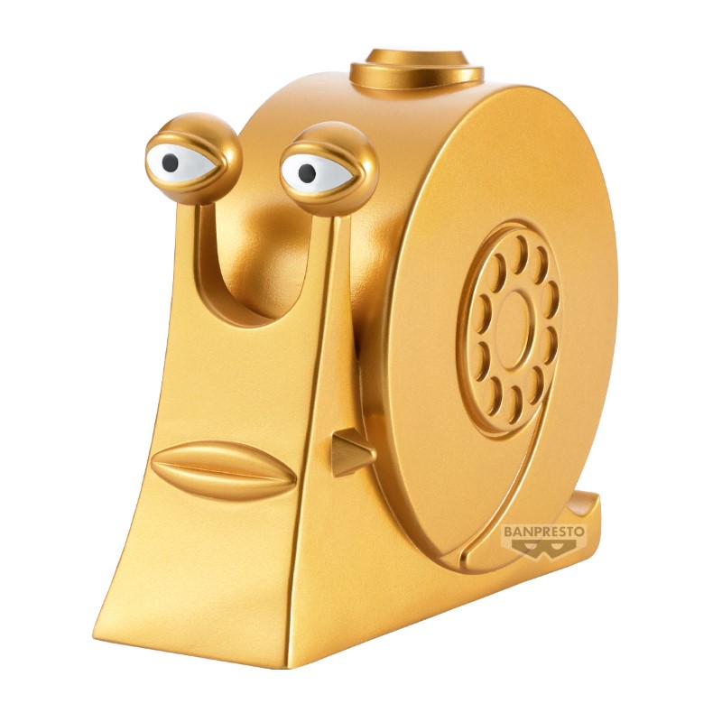 One Piece Sofvimates Golden Den Den Mushi 9cm W126
