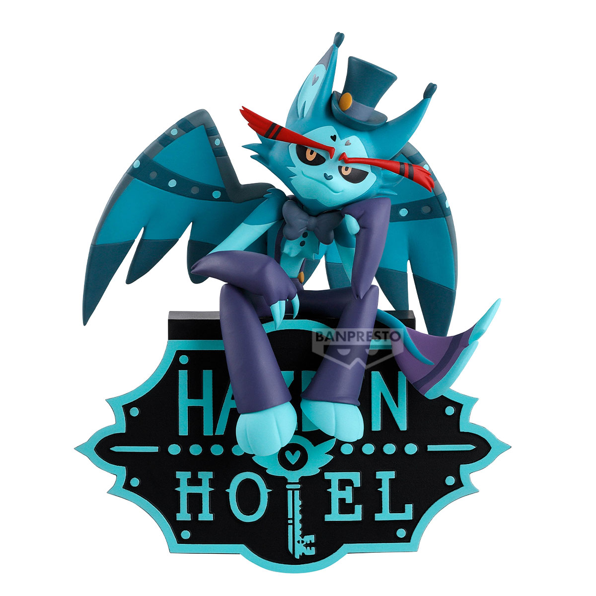Hazbin Hotel Monitor Top Figure Husk Blue 15cm W132