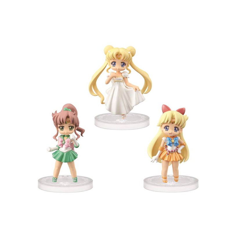 Sailor Moon Crystal Trading Figures Vol 2 Set de 3 figurines