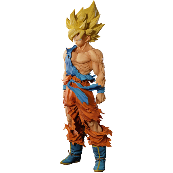 DBZ Master Stars Piece Supreme Son Goku Super Sayan 34cm