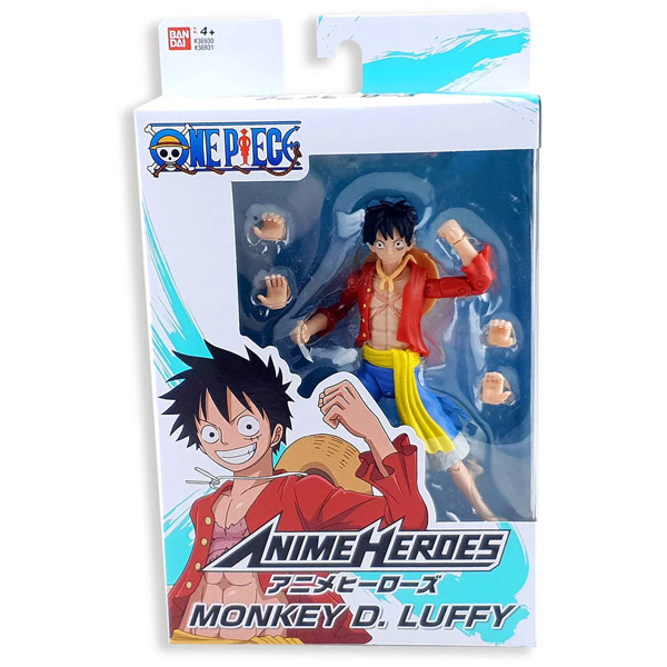 One Piece Anime Heroes Luffy 17cm