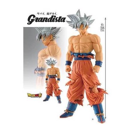 DBZ Resolution Of Soldiers Grandista Son Goku Ultra Instinct 28cm