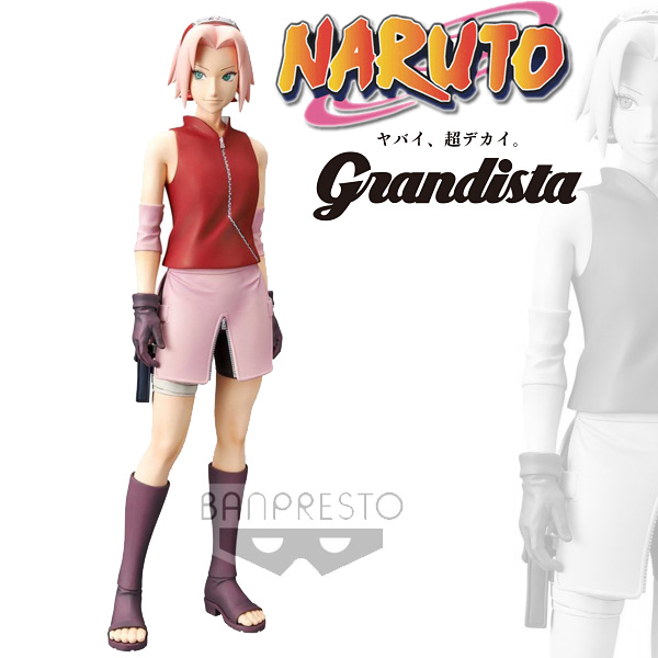 Naruto Shippuden Grandista Shinobi Relations Haruno Sakura 23cm