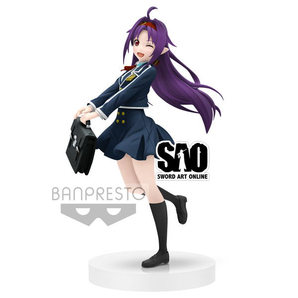 Sword Art Online EXQ Figure Yuuki School Uniform 22cm