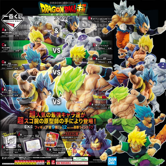 DBZ Super Ichiban Kuji- Loterie Japonaise Super Saiyan Battle