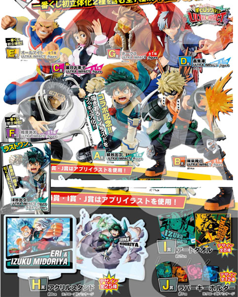 My Hero Academia Ichiban Kuji - Loterie Japonaise Ultra Impact 