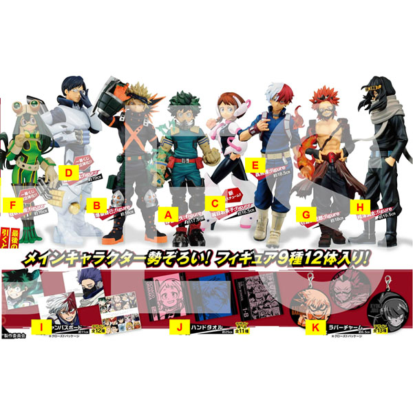 My Hero Academia Ichiban Kuji - Loterie Japonaise Next Generations