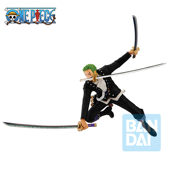 One Piece Ichibansho Red More Beat Roronoa Zoro 11cm