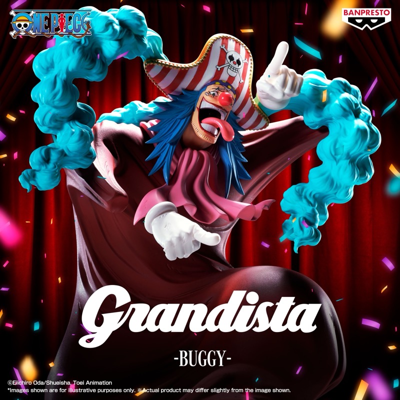 One Piece Grandista Buggy 25cm W143