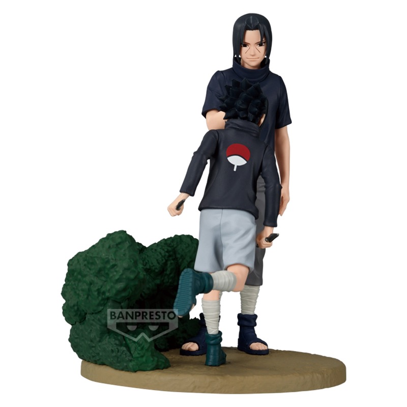 Naruto Shippuden Memorable Saga Sasuke Uchiha & Itachi Uchiha 14cm W144