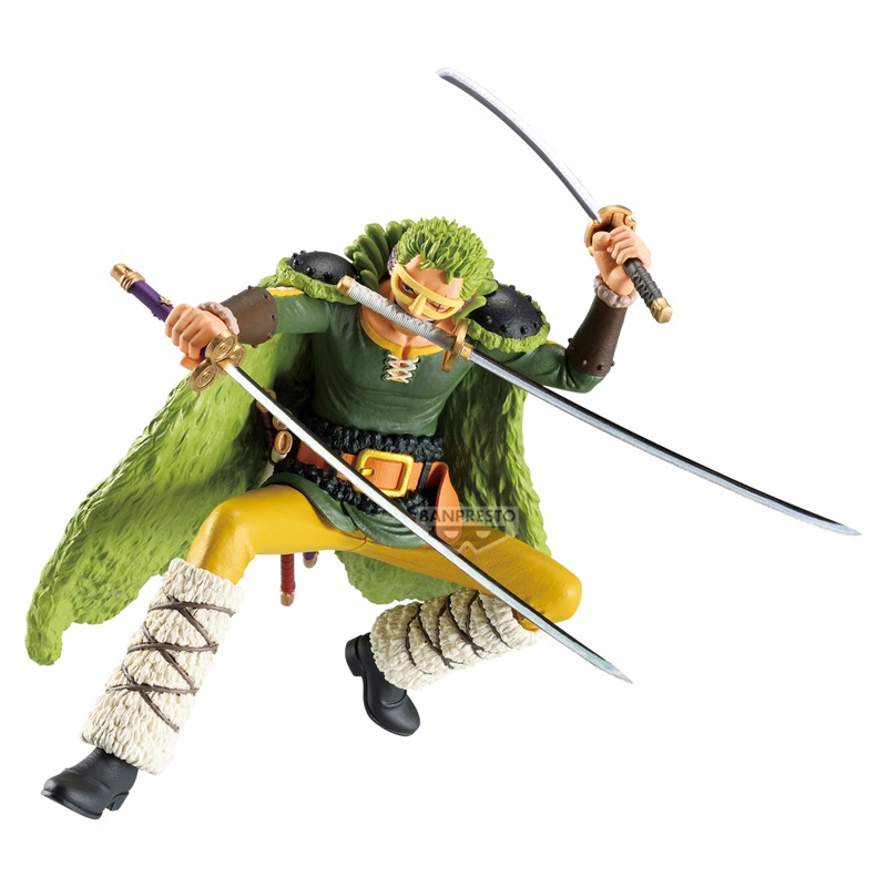 One Piece Cross Posing Roronoa Zoro 18cm W145