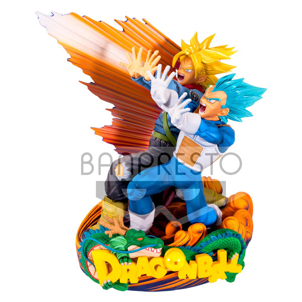 DBZ Super Master Stars Piece Diorama 2 Vegeta & Trunks 20cm