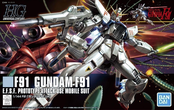 Gundam Gunpla HG 1/144 167 Gundam F91