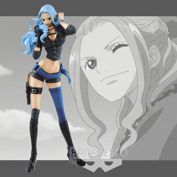 One Piece Flag Diamond Ship Nefeltari Vivi Code B 25cm