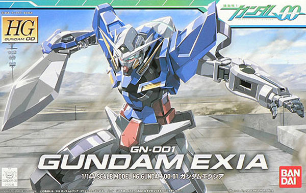 Gundam Gunpla HG 1/144 01 Exia