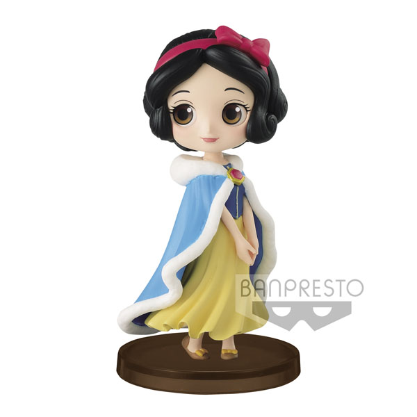 Disney Characters Q Posket Petit Winter Costume Snow White 7cm