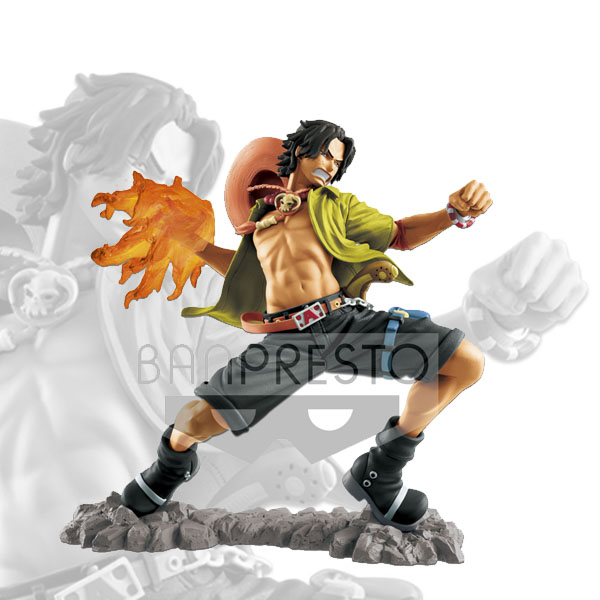 One Piece 20th Anniv Overseas Limited Portgas D Ace 14cm