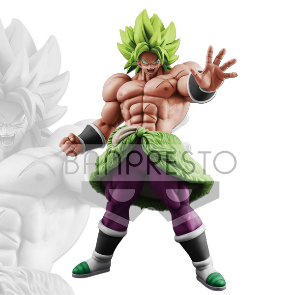 DBZ Super King Clustar Super Saiyan Broly Full Power Overseas Limited 30cm