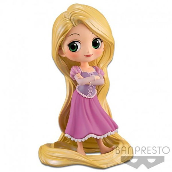 Disney Characters Q Posket Raiponce Girlish Charm Pastel Color B 14cm