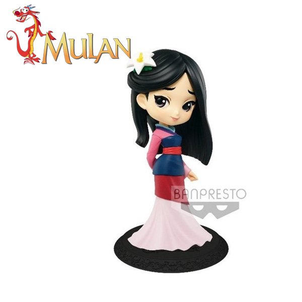 Disney Characters Q Posket Mulan Classic Color A 14cm