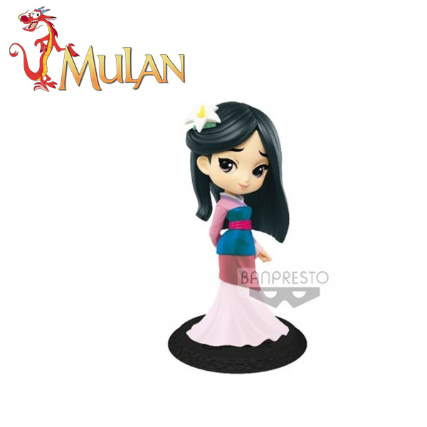 Disney Characters Q Posket Mulan Pastel Color B 14cm