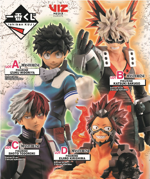 My Hero Academia Ichiban Kuji - Loterie Japonaise Fighting Heroes