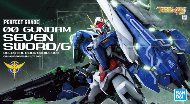 Gundam Gunpla PG 1/60 00 Gundam Seven Sword/G