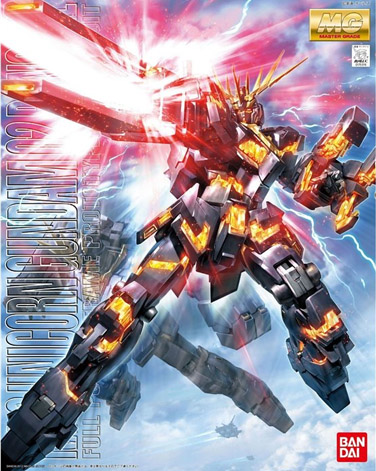 Gundam Gunpla MG 1/100 Rx-0 Unicorn Gundam 2 Banshee