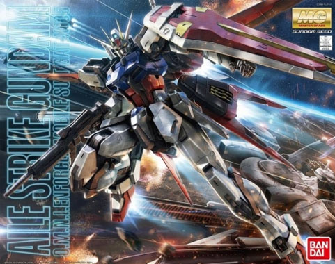 Gundam Gunpla MG 1/100 Seed Aile Strike Gundam Ver. Rm