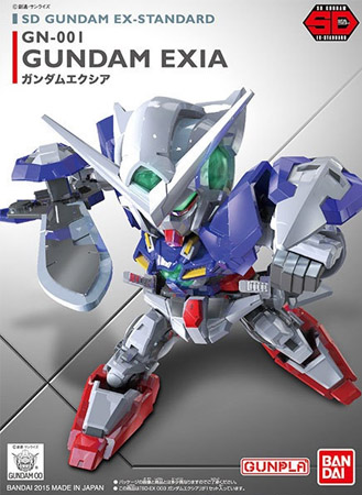 Gundam Gunpla SD EX STD 003 Gundam Exia