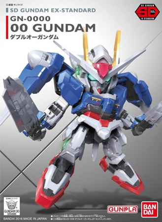 Gundam Gunpla SD EX STD 008 00 Gundam
