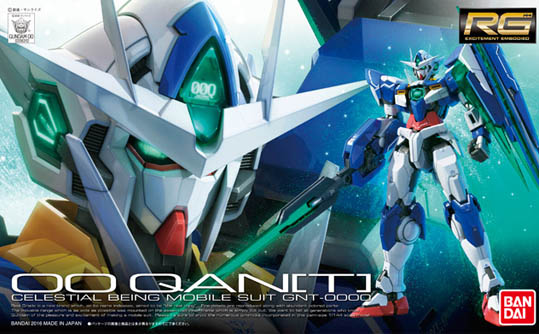 Gundam Gunpla RG 21 1/144 00 Qan(T)
