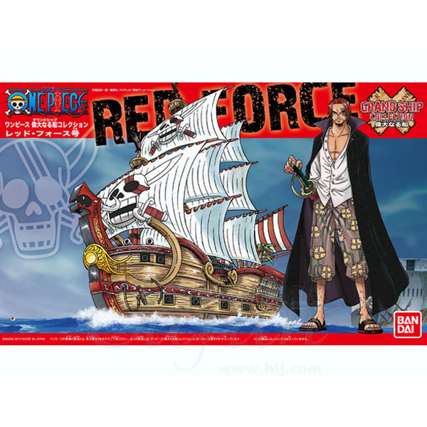 One Piece Maquette Grand Ship Collection Red Force 15cm