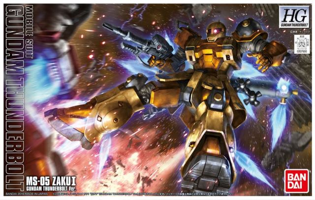 Gundam Gunpla HG 1/144 Zaku I Thunderbolt Ver