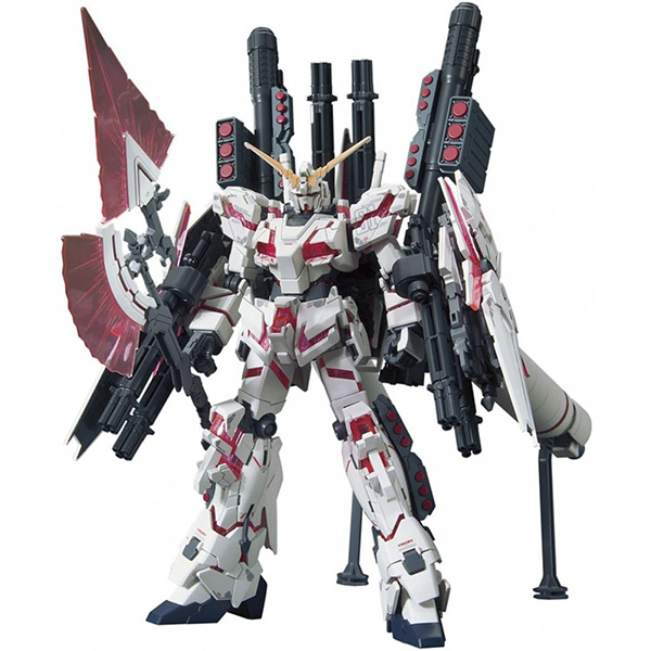 Gundam Gunpla HG 1/144 199 Full Armor Unicorn Gundam Destroy Mode Red Color Ver