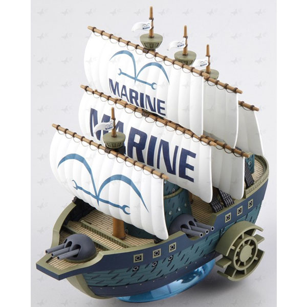 One Piece Maquette Grand Ship Collection Marine Warship 15cm