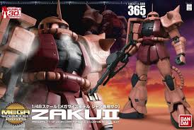 Gundam Gunpla 1/48 Mega Size Ms-06S Zaku II