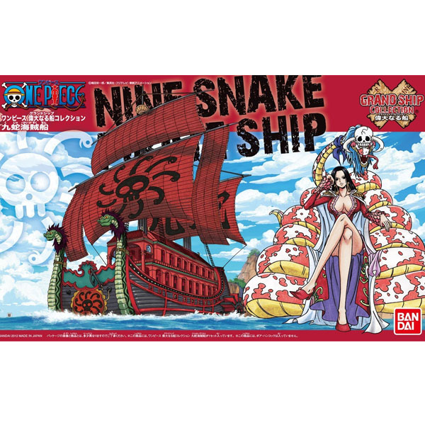 One Piece Maquette Grand Ship Collection Nine Snake Pirate Ship 15cm