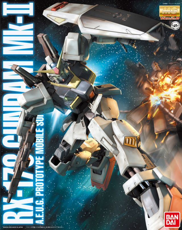 Gundam Gunpla MG 1/100 Gundam MK-II Ver 2.0