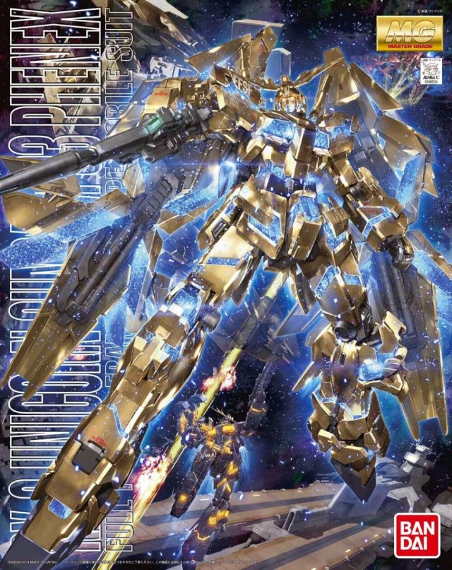 Gundam Gunpla MG 1/100 Unicorn Gundam 03 Phenex