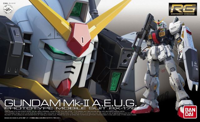 Gundam Gunpla RG 1/144 08 RX-178 Gundam MK-II A.E.U.G