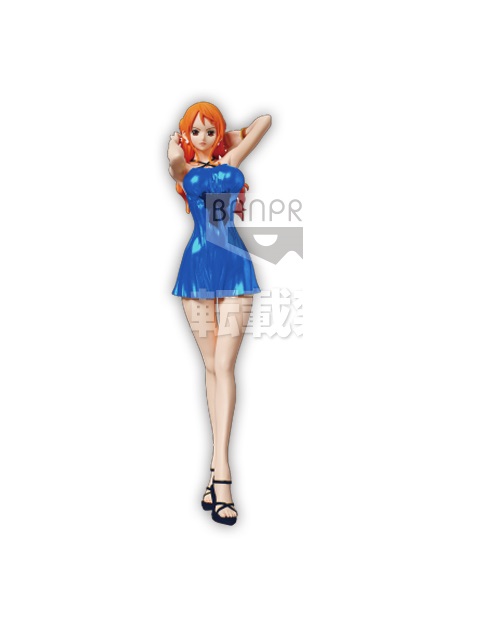 One Piece Glitter & Glamours Nami Blue Dress 25cm