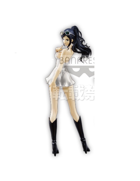 One Piece Glitter & Glamours Nico Robin White Dress 25cm